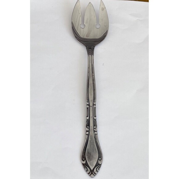 VTG Rogers Auberge Set of 4 Spork Ladle Sugar Spoon Butter Knife Stainless Korea - Picture 5 of 6